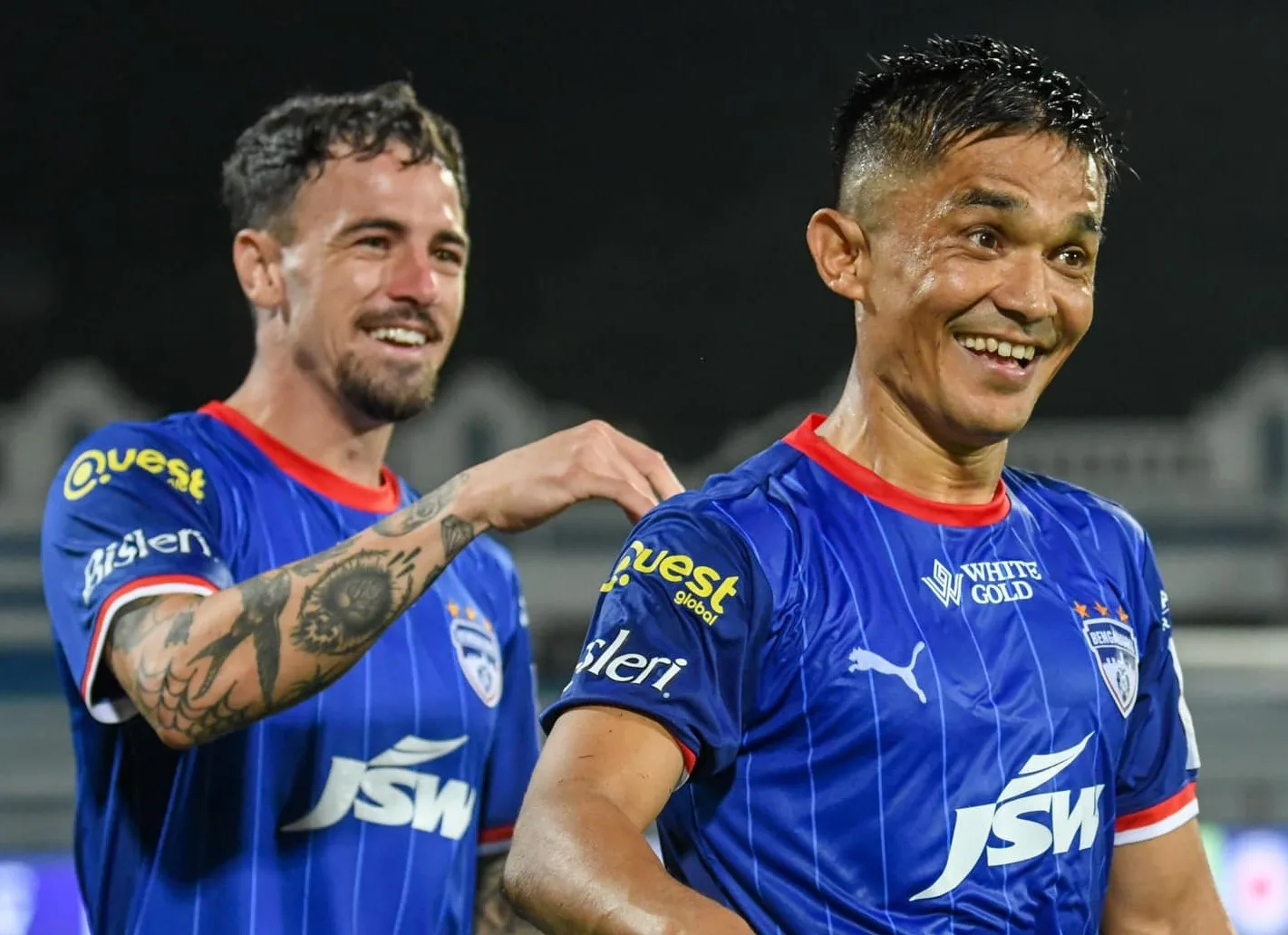 ISL Sunil Chhetri Hattrick Oldest Player