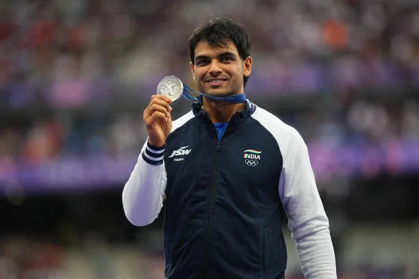 Neeraj-Chopra-Silver-Medal-2024-Olympics Top 10 Indian Athletes Who Made History in 2024