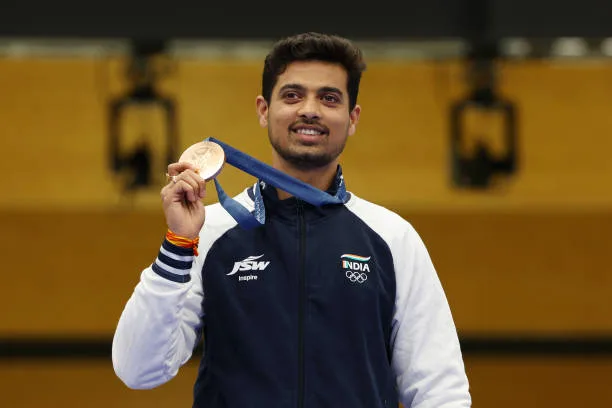 Swapnil-Kusale-2024-Olympics-Medal Top 10 Indian Athletes to Watch Out For in 2025